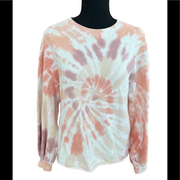 Abercrombie and Fitch Soft A&F garment dyed crew neck sweatshirt size S - Picture 1 of 5